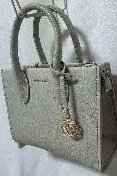 Stylish Light Green Color Hand Bag by David Jones-Paris