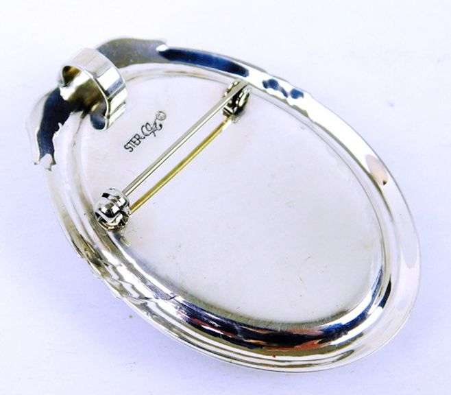 Carolyn Pollack Sterling Cameo Pin/Pendant