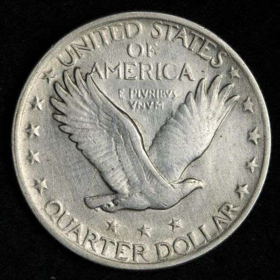 1920 Standing Liberty Silver Quarter Choice AU Classic Early Type Silver Quarter