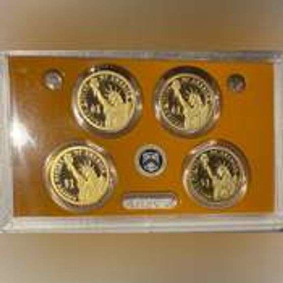Two 2011 US Presidential Dollar Proof Sets.