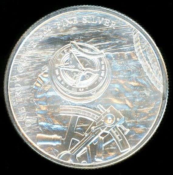 1 Troy Ounce Prospector Silver Round