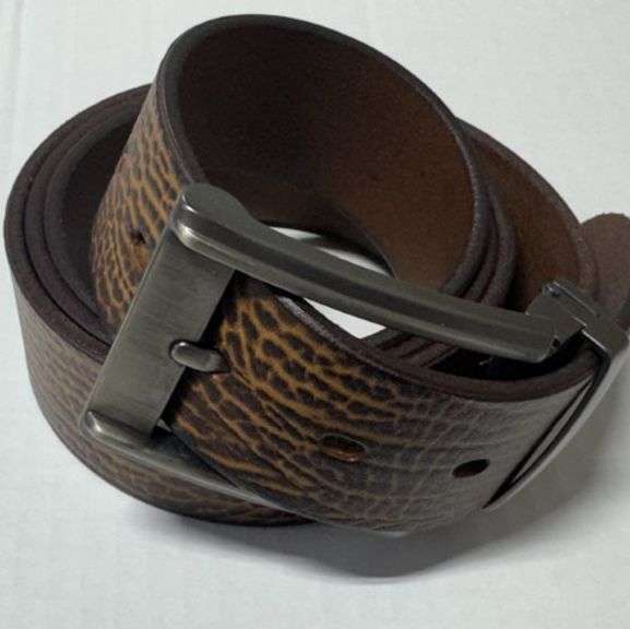Classy Fine Quality Leather Belt, Made In Italy
