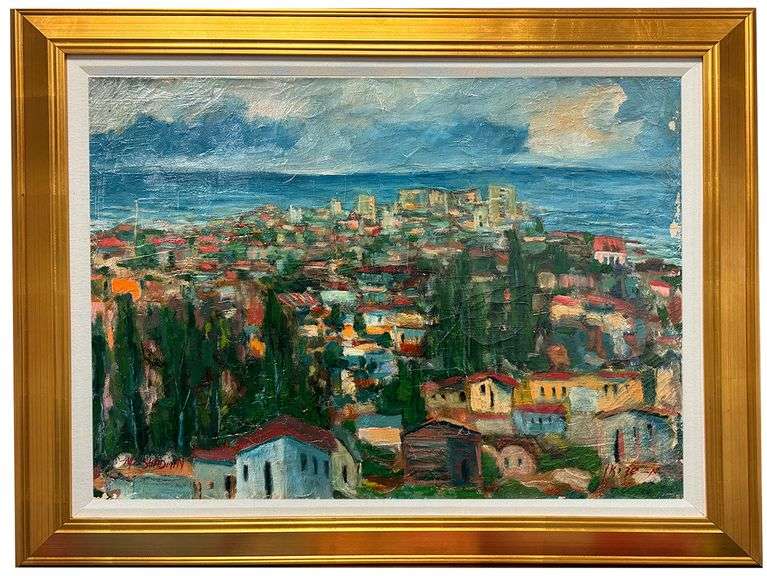 Highly Collectible Oil on Canvas By Manor Shadian