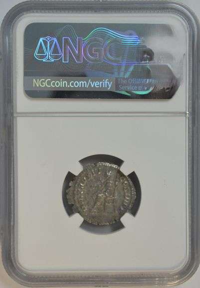 Razor-sharp Septimius Severus Roman Silver Denarius, 193-211 AD. NGC XF