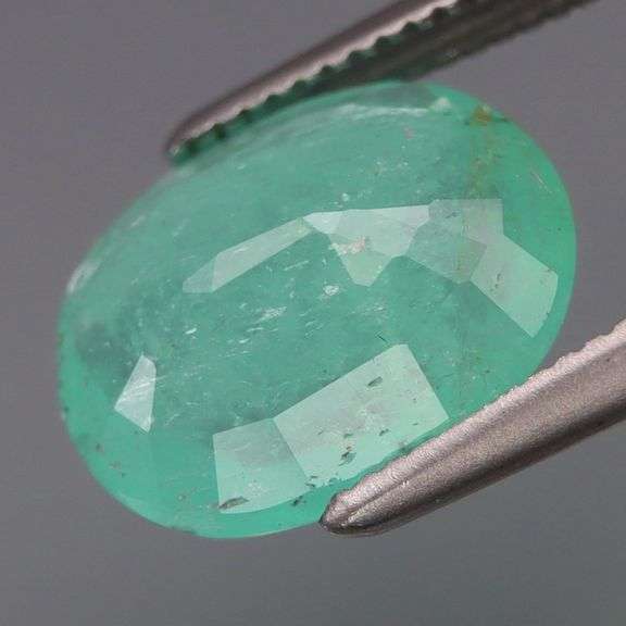 Vibrant blue green! REAL 2.19ct Nigerian Emerald!