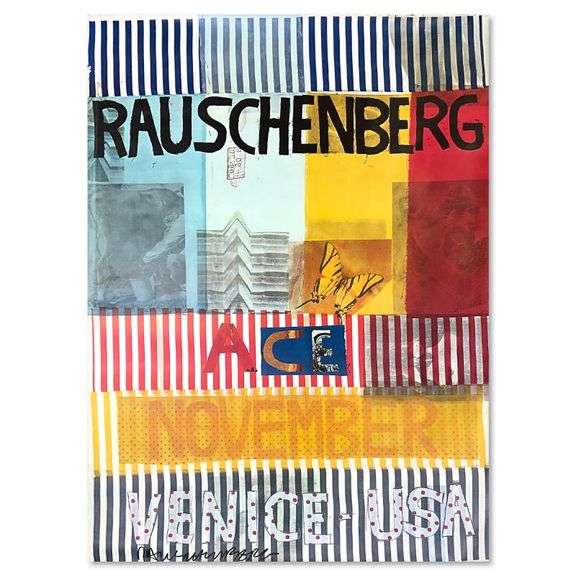 "Untitled" by Robert Rauschenberg (1925-2008)