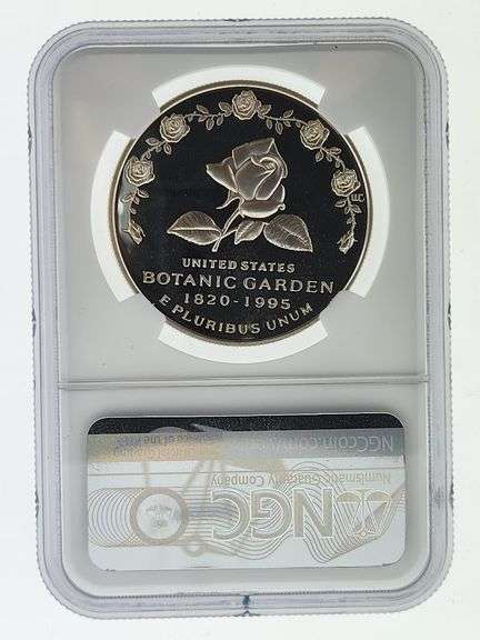 1997-P Botanic Garden Silver Dollar, NGC PF67 Ultra Cameo
