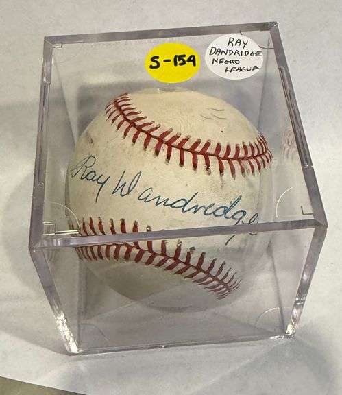 Ray Dandriclge ( Negro League )signed Baseball