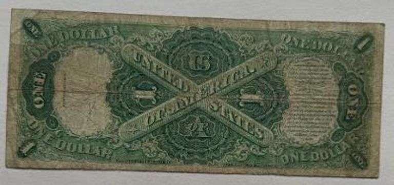 $1 Series of 1917 Landing of Columbus US Note