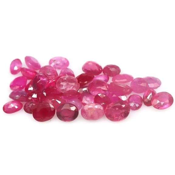 Real! Collectors 7.97ct pink Ruby set!