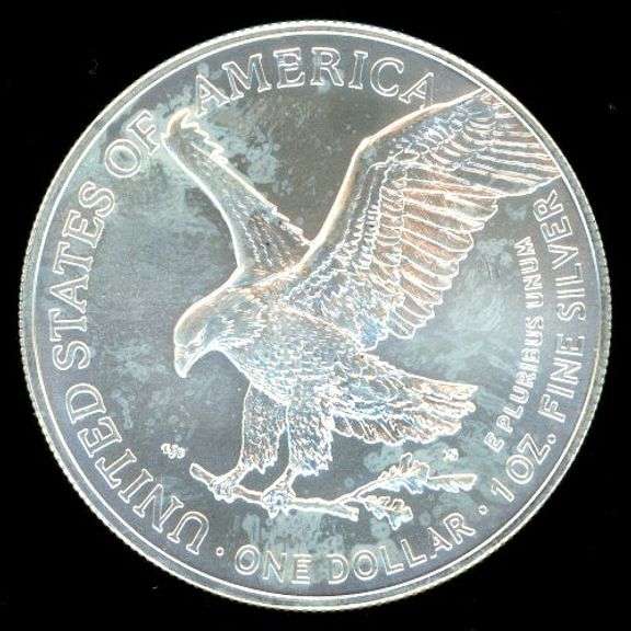 2022 BU 1 Ounce American Silver Eagle