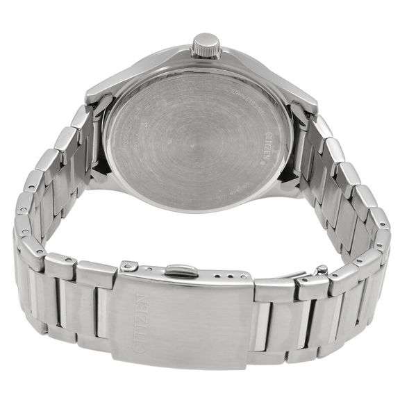 Citizen Quartz Blue Dial Stainless Steel Men's Watch
