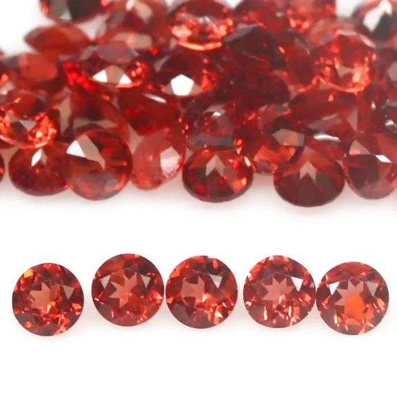 Premium cut, color, and clarity! 6.85ct Spessartite Garnet set!!!