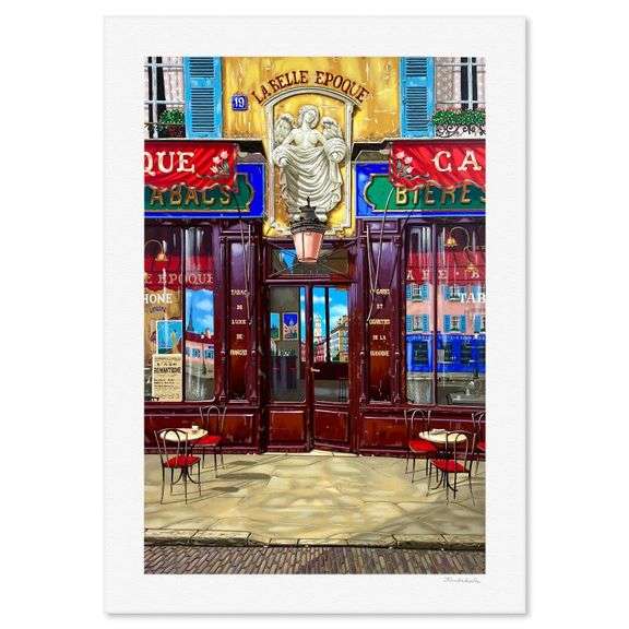 "La Belle Epoque (Paris Days and Nights)" by Liudmila Kondakova