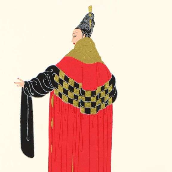 "Gala Performance" by Erte (1892-1990)