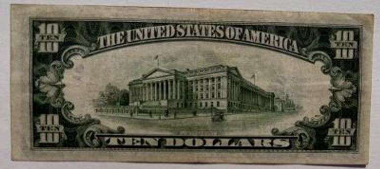 Nice Near Unc 1934A North Africa Silver Certificate.