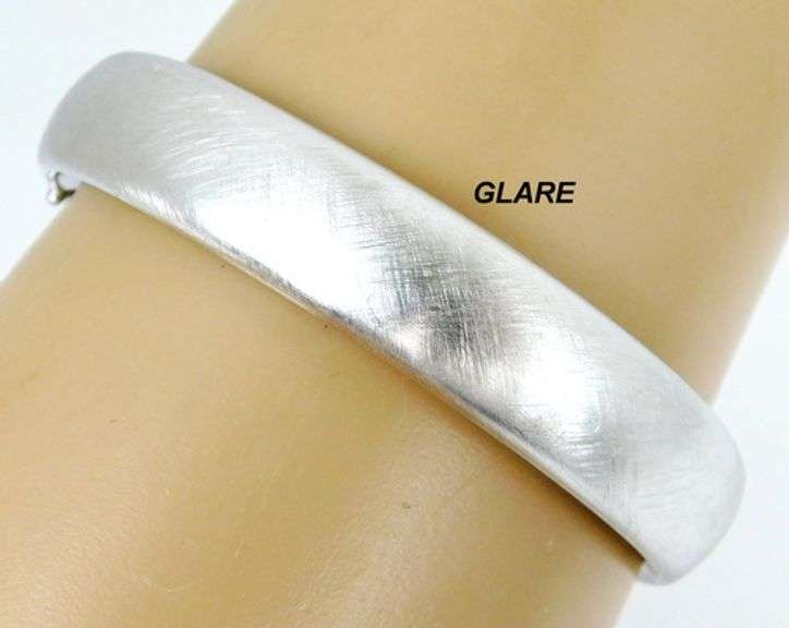 Vintage Sterling Silver Bangle Bracelet