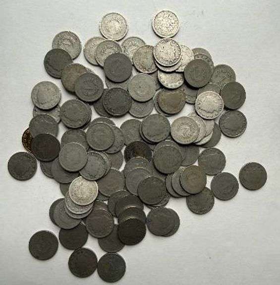 100 Weak Rim V Nickels.