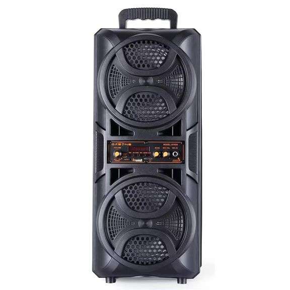 Portable Bluetooth Party Speaker System Dual Woofers