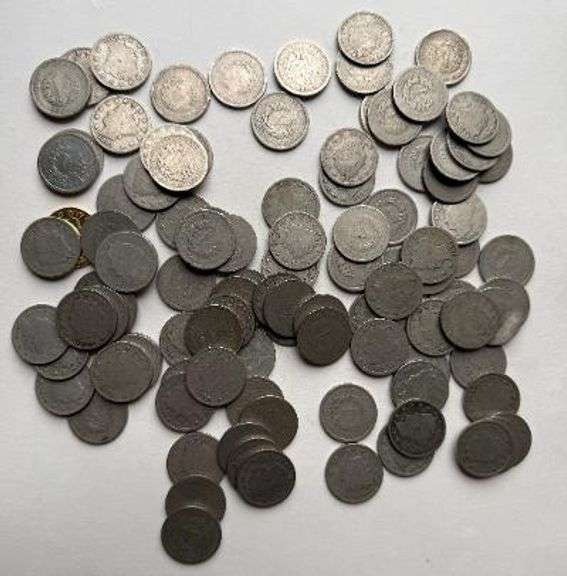 100 Weak Rim V Nickels.
