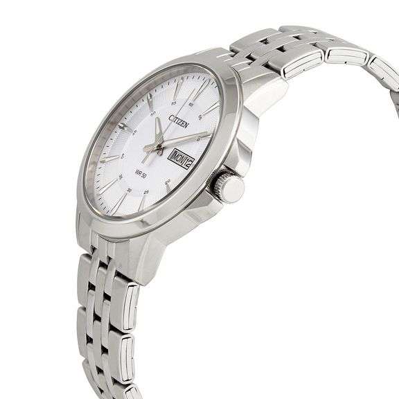 Citizen Quartz Silver Dial Stainless Steel Men’s Watch