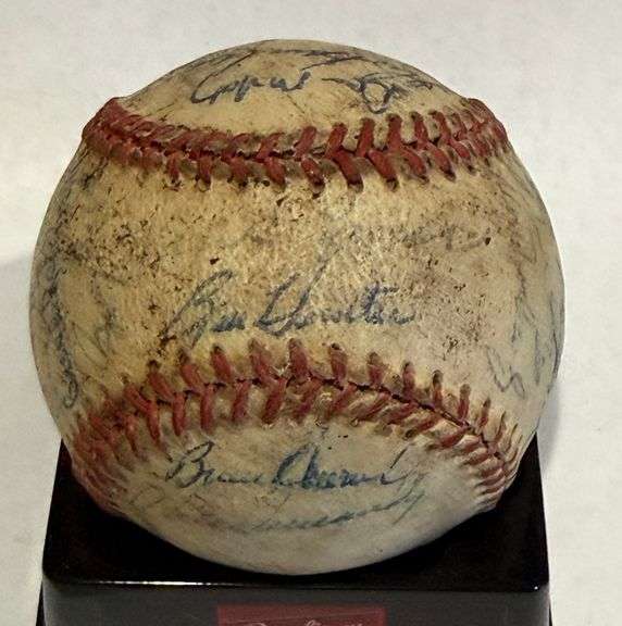 Very Nice 1968 Baltimore Orioles Team Ball