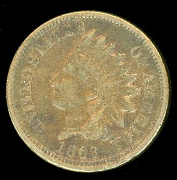 1863 Copper Nickel Indian Head Cent in XF40