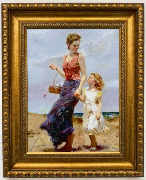Exclusive Pino 'Affection' Limited Edition Signed Giclee on Canvas
