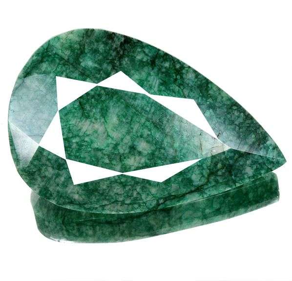 Huge Certified 1730 Ct Natural Mined Emerald From The Earth  Solitaire