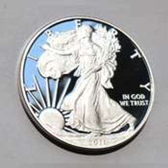 2013 W Proof Silver Eagle with Box & Paper