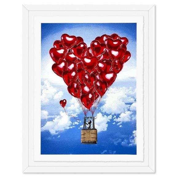 "Love Above All" by Mr. Brainwash