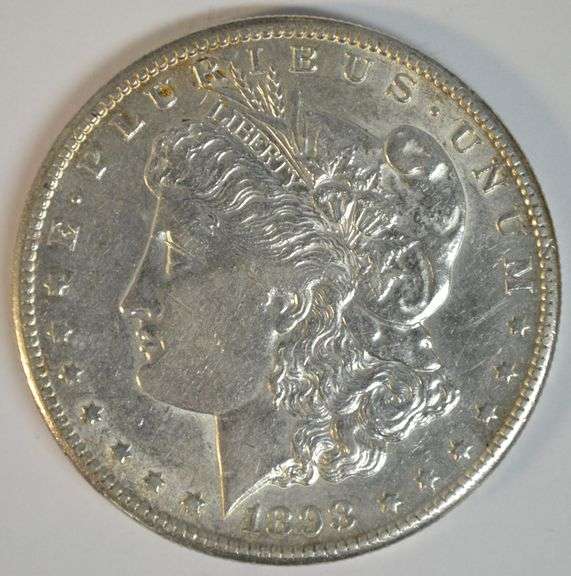 Reflective near mint 1898-S Morgan Silver Dollar