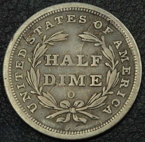 1839-O Seated Liberty Half Dime Early New Orleans Silver Coin