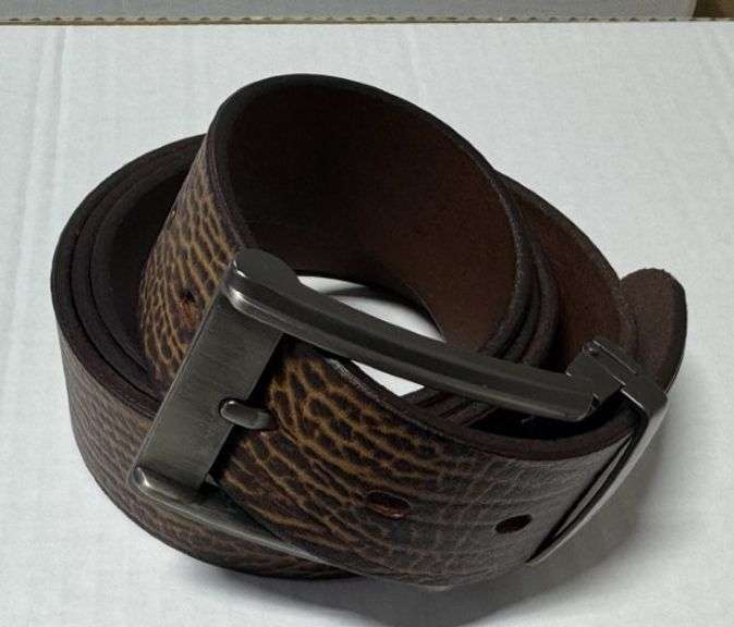 Classy Fine Quality Leather Belt, Made In Italy