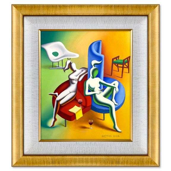 "Did You Text Sabrina" by Mark Kostabi
