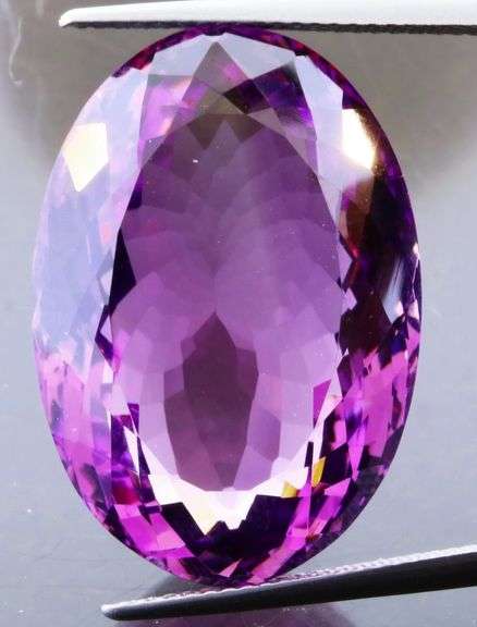 Massive! 40.42ct top violet Amethyst!