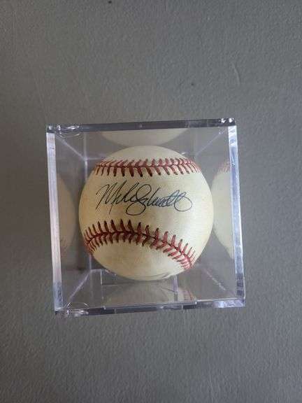 Mike Schmidt Autographed Baseball
