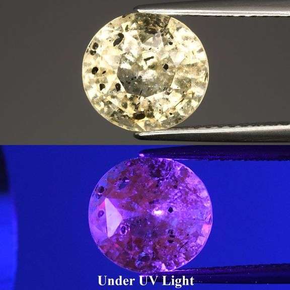 Holy cow! It's a 3.71ct untreated color change Grossular Garnet!