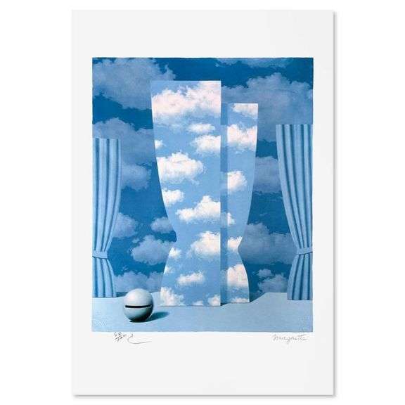 "La Peine Perdue (The Wasted Effort)" by Rene Magritte 1898-1967 (After)
