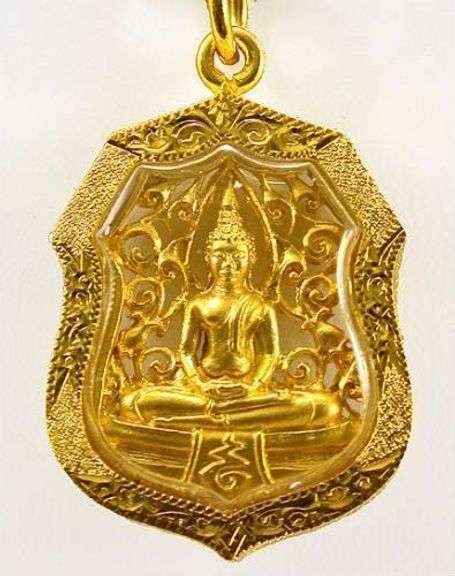 Exquisite Double sided Thai Buddha Pendant/Amulet