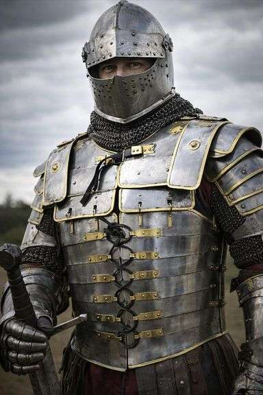 18 Gauge Steel Brass Armor Legionaires Armor