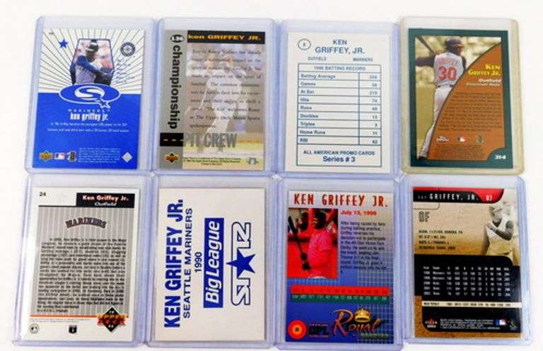 8 Ken Griffey, Jr. Baseball Cards
