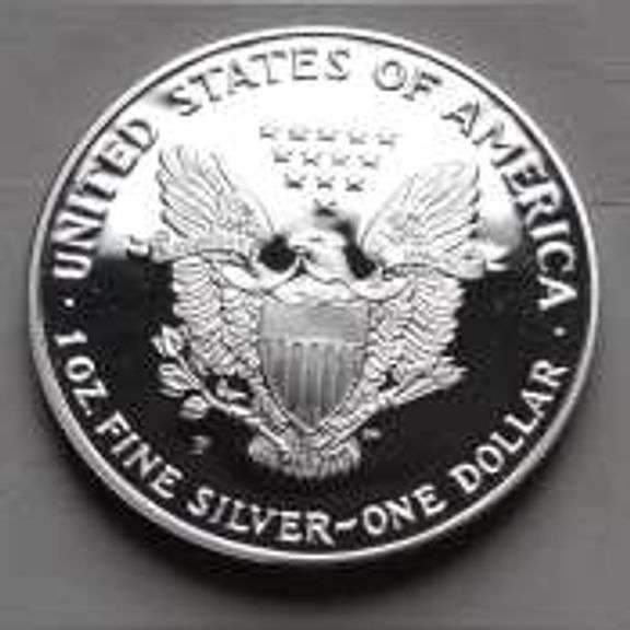 1993 Proof Silver Eagle with Box and Paper