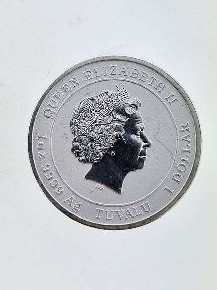 2022 Tuvalu - American Bald Eagle Silver Oz.