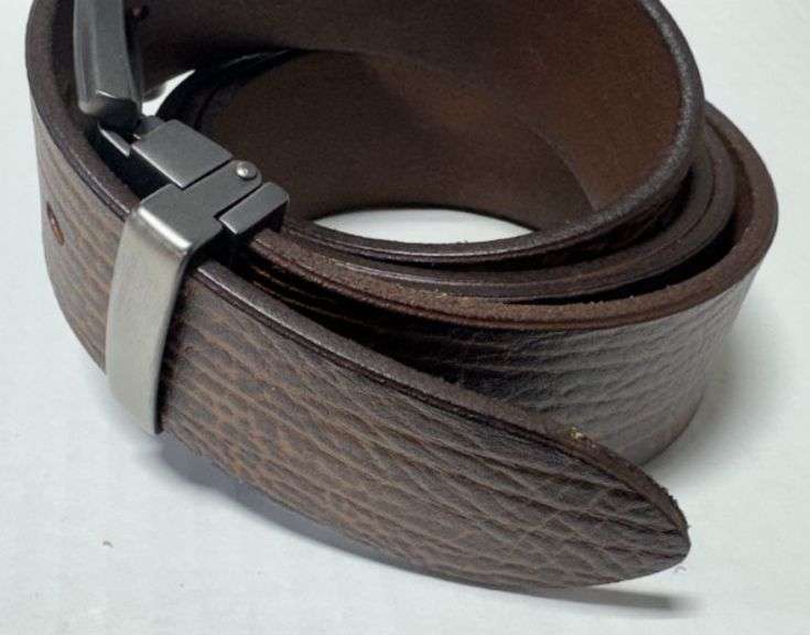 Classy Fine Quality Leather Belt, Made In Italy