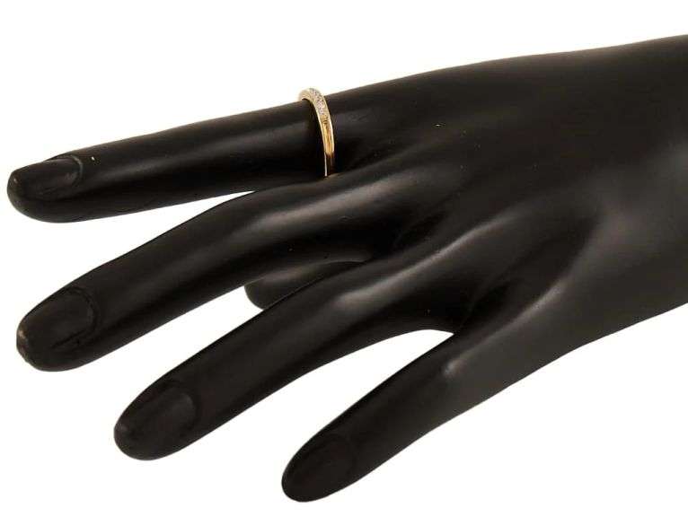 Tiffany & Co. 0.30ctw Diamond Channel Set Band Ring in 18K