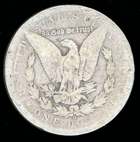 1890-O Morgan Silver Dollar