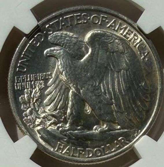 1938 Walking Liberty Half NGC MS 64