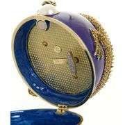 24k Fabergé Style Blue Dragon Musical Egg Trinket Box