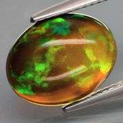 Exotic! High fire! Just for you! Gorgeous 3.30ct Black Opal!